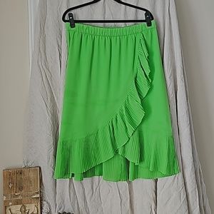 JCrew Green Skirt Size L